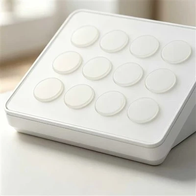 Bouton de commutation en silicone